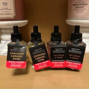 x4 Bath & Body Works Wallflower Refill bundle